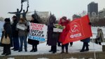 Пикет КПРФ против политики администрации Новосибирского района прошел на площади Ленина